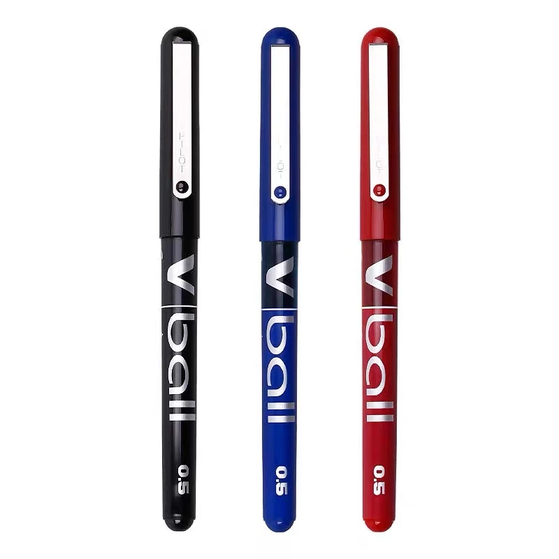 757-1【3支】  小威宝直液拔帽中性笔