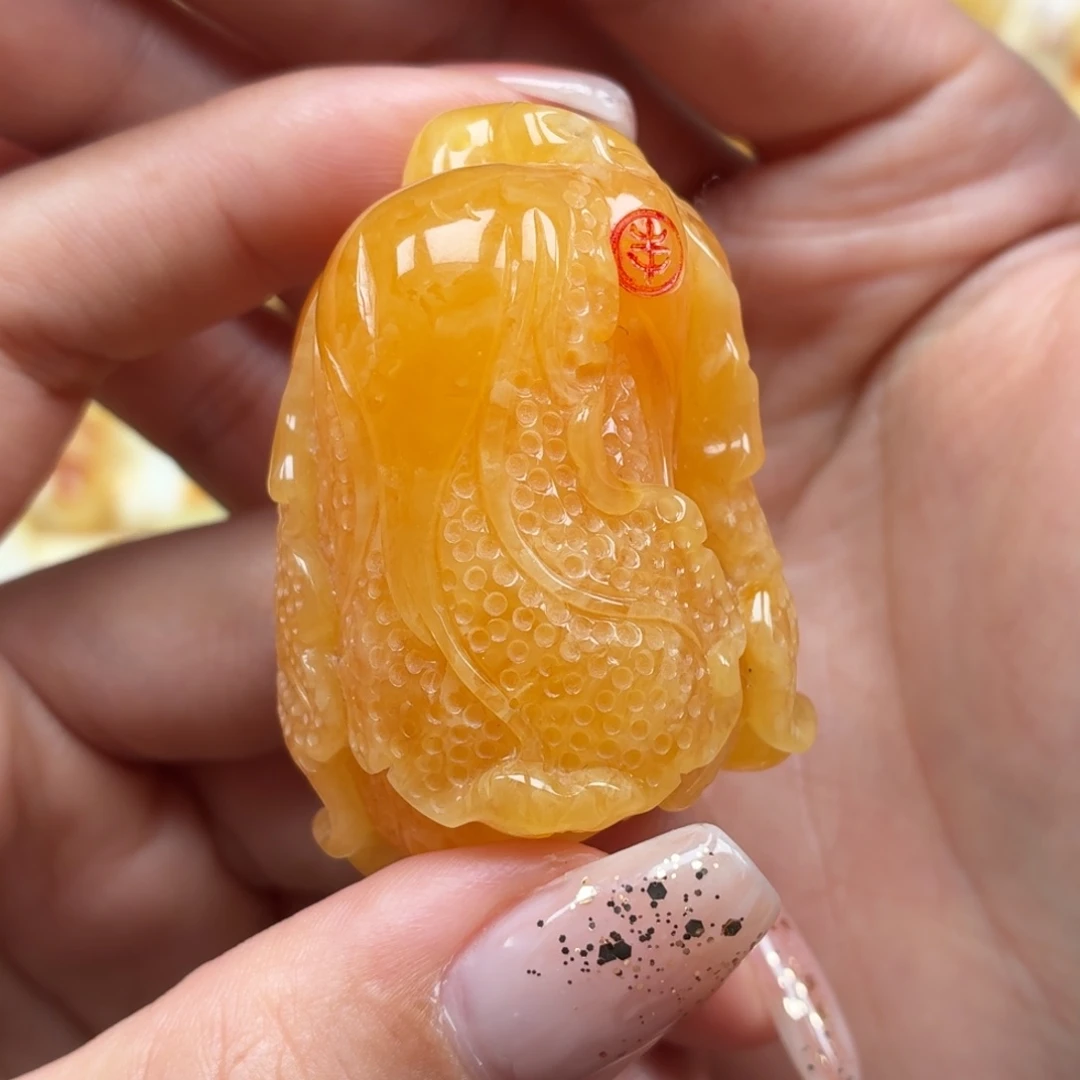 琥珀未镶嵌裸石蜜蜡