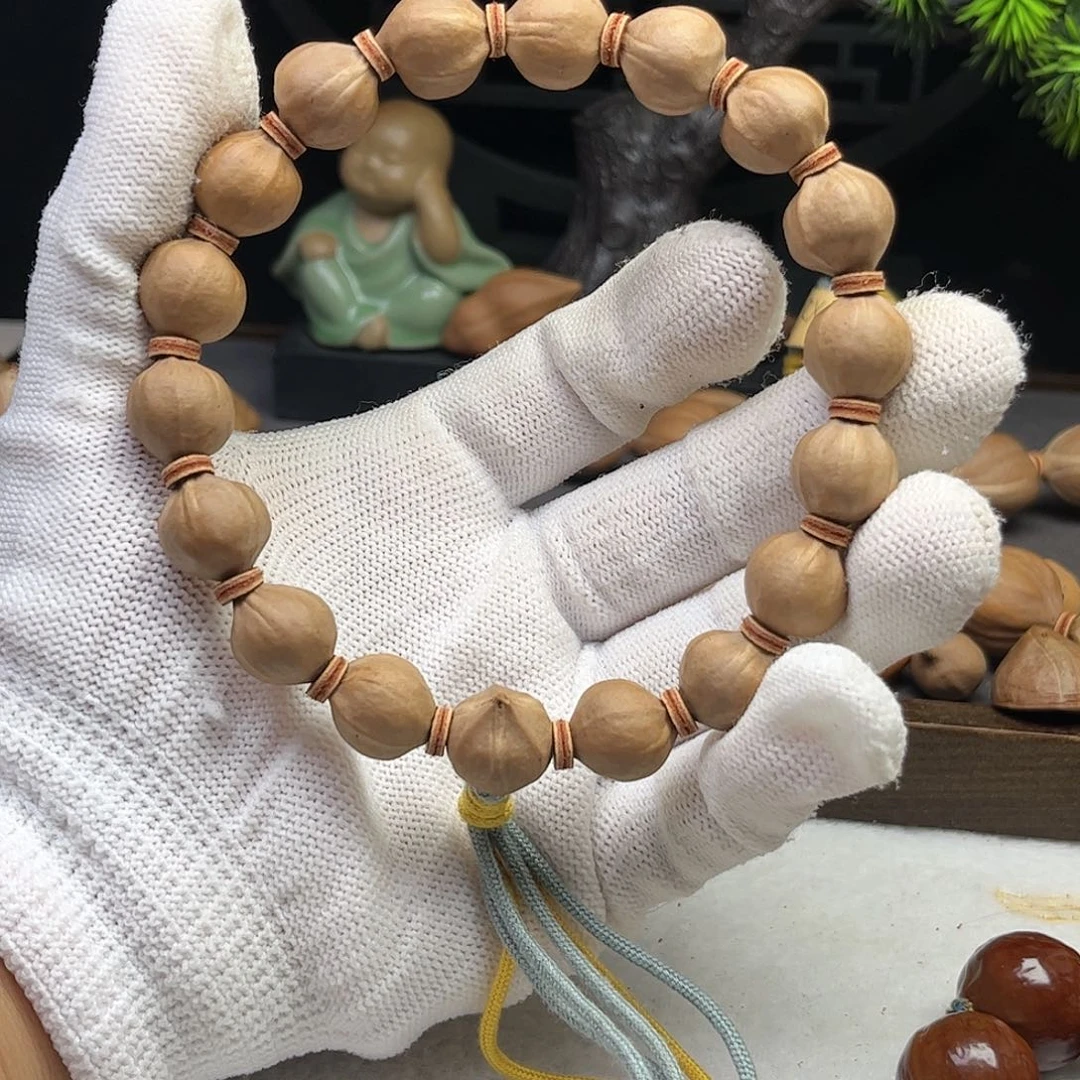 手串/手链橄榄核崔***品1.3*1.3三花铁核