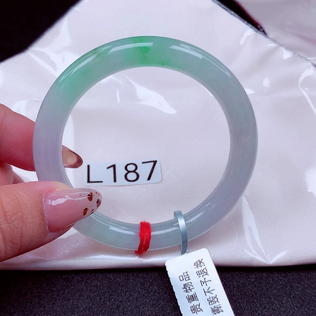 翡翠未镶嵌手镯天然缅甸翡翠A货玉手镯