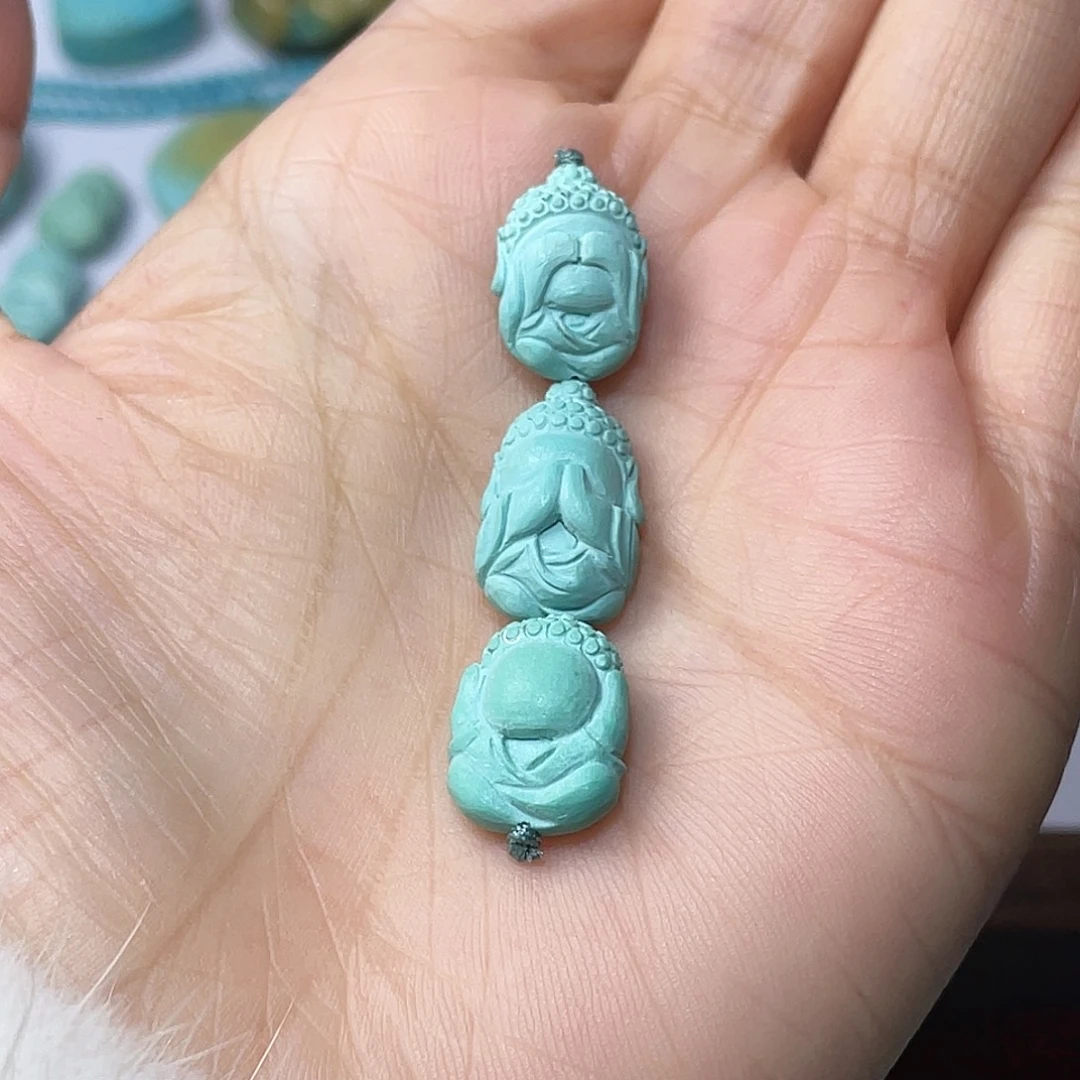 绿松石未镶嵌配饰