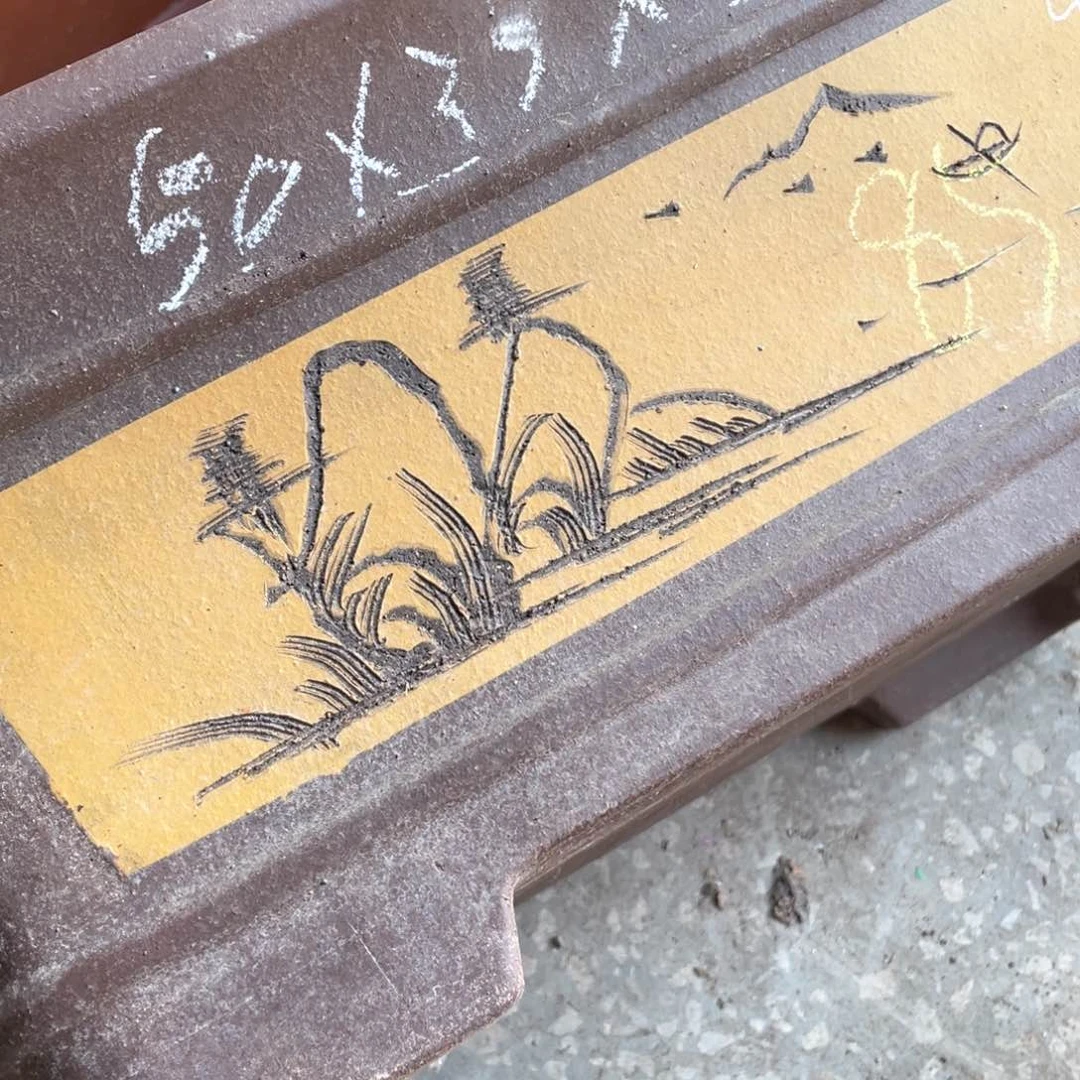 紫砂花盆紫砂等传统工艺制作