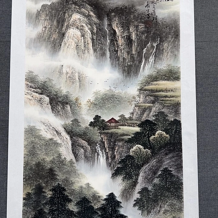 国画书画作品多次