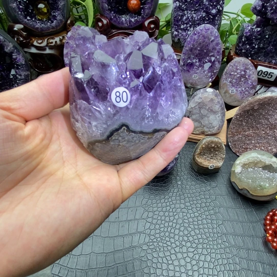 未镶嵌紫晶大型摆件（非配饰）