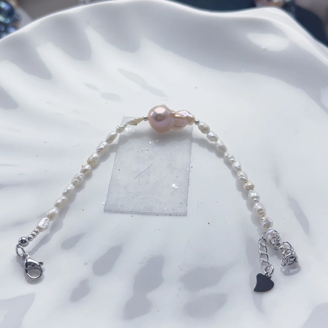 未镶嵌手链淡水珍珠【纯恬】