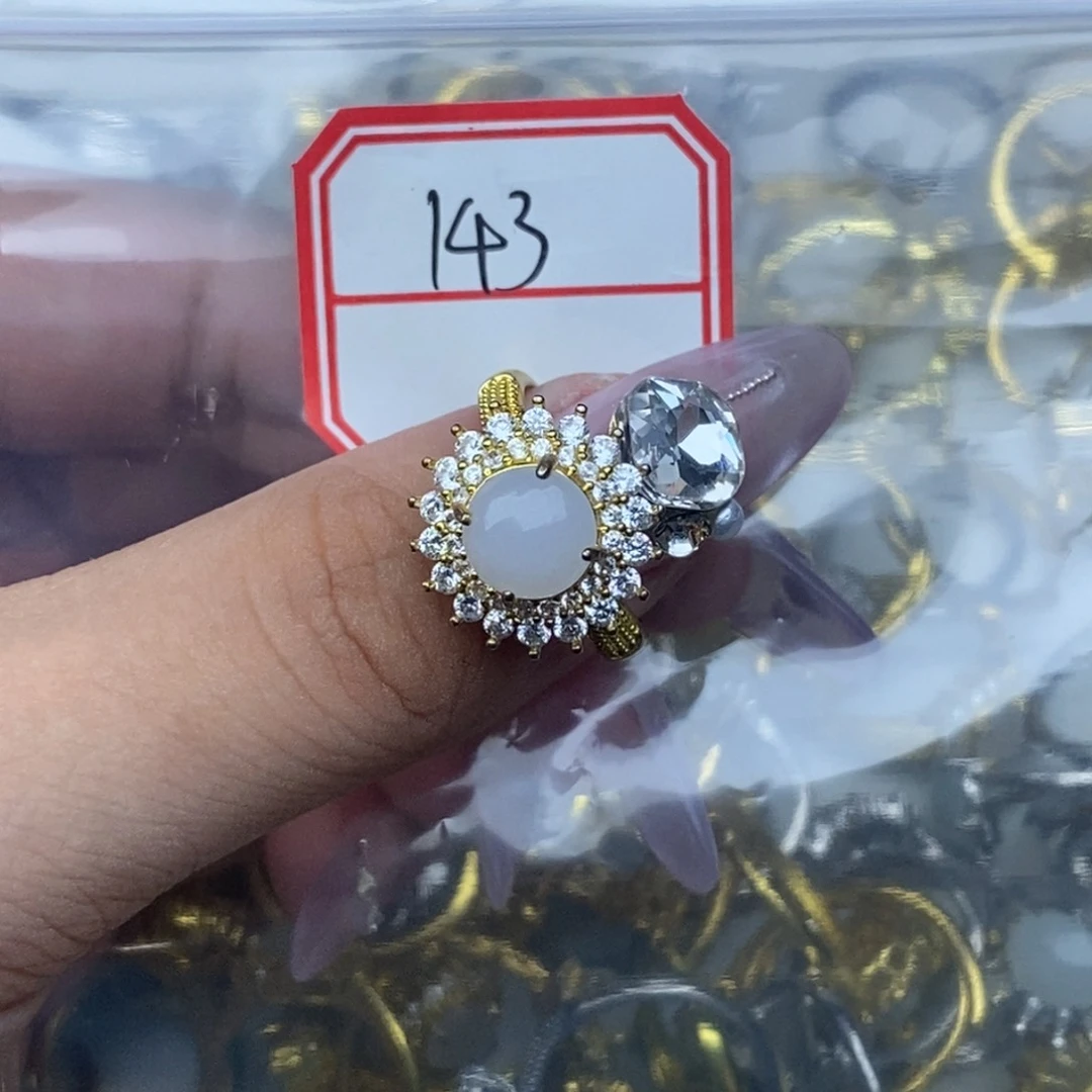翡翠戒指合金翡翠首饰