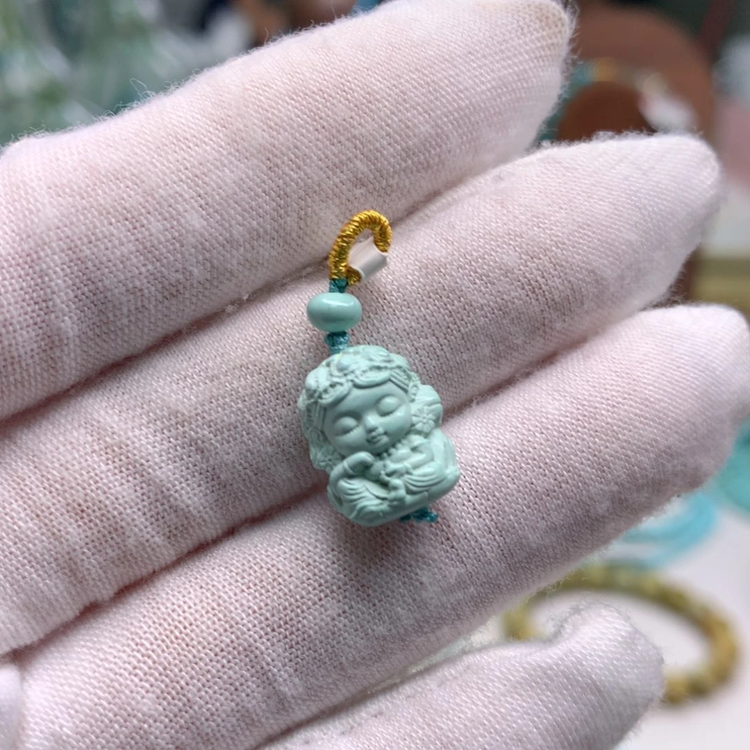 绿松石未镶嵌配饰