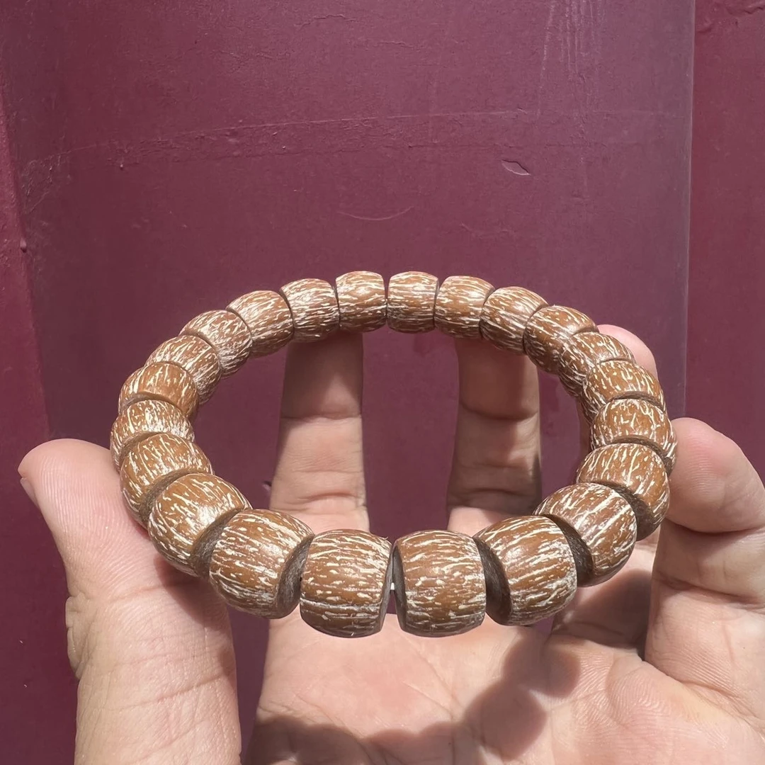 【曹掌柜精选】10 G77451-紫金鼠实心鼠原皮单圈手串-11mm-