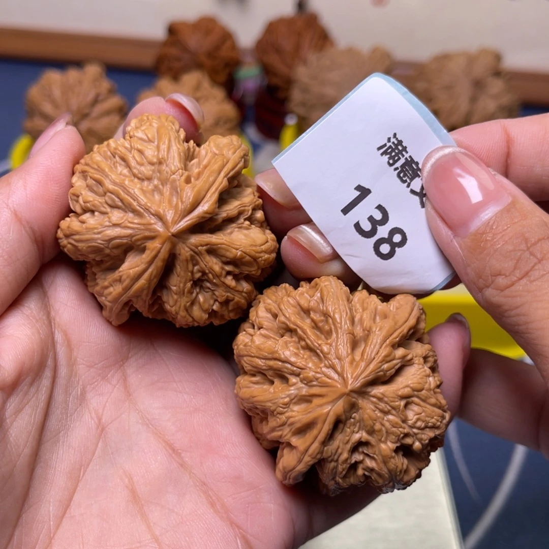 吊坠文玩核桃45粗筋原桩138