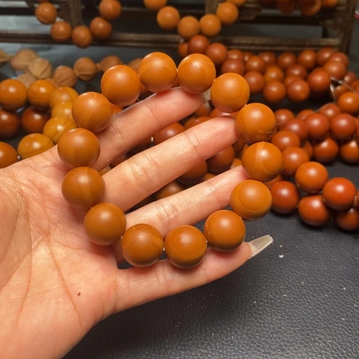 橄榄核手串1.6尺寸铁核光珠全品