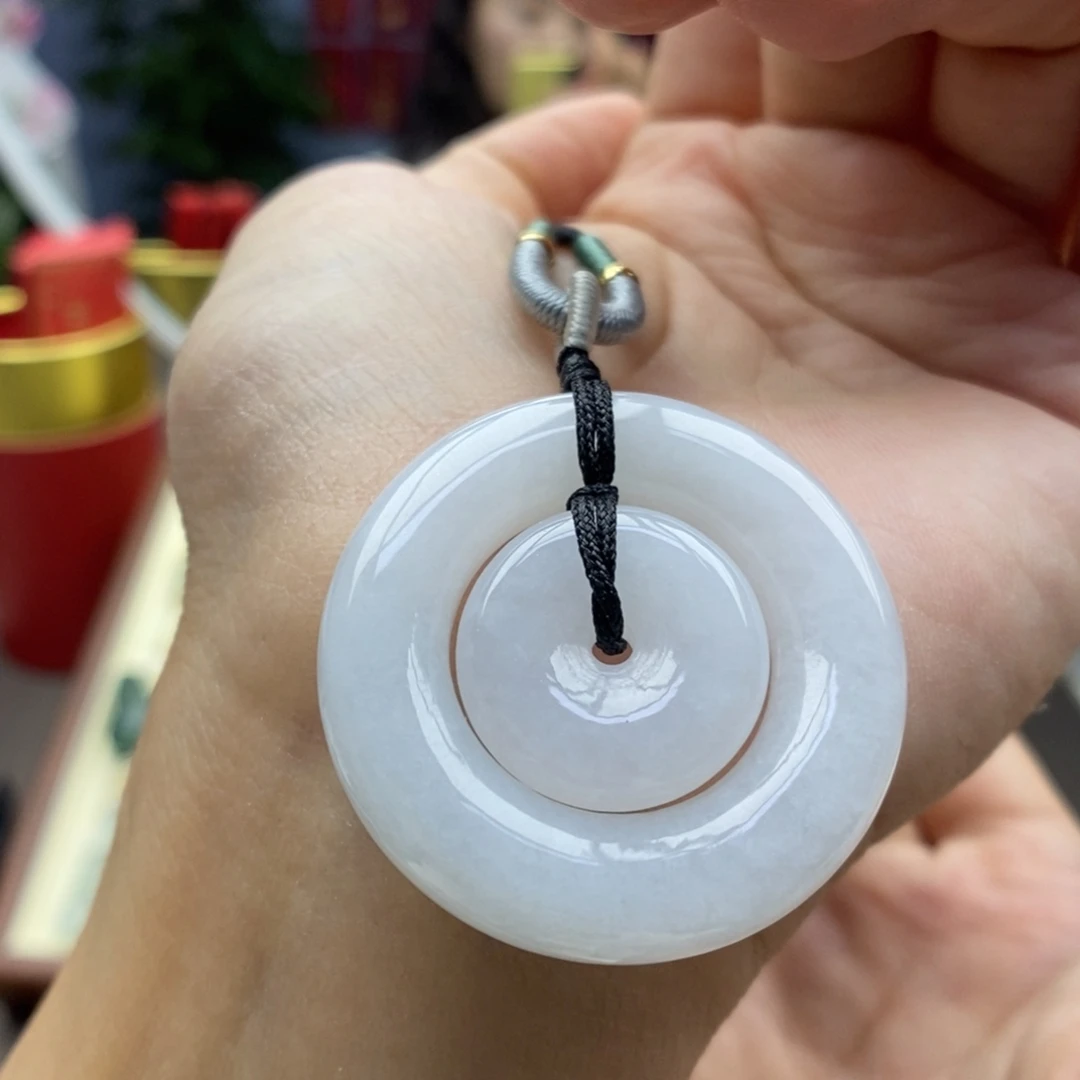 翡翠未镶嵌颈饰吊坠11