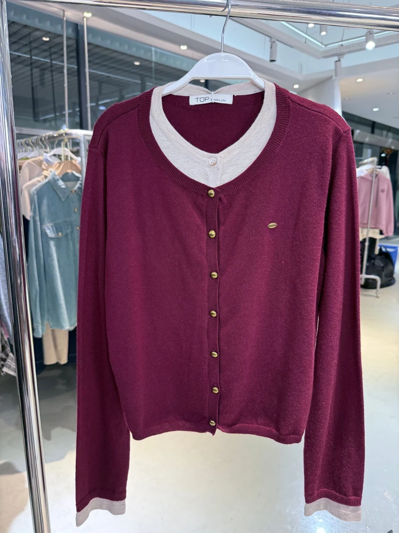 Q1130春秋新款韩版文艺复古小清新淑女优雅气质洋气减龄时尚百搭