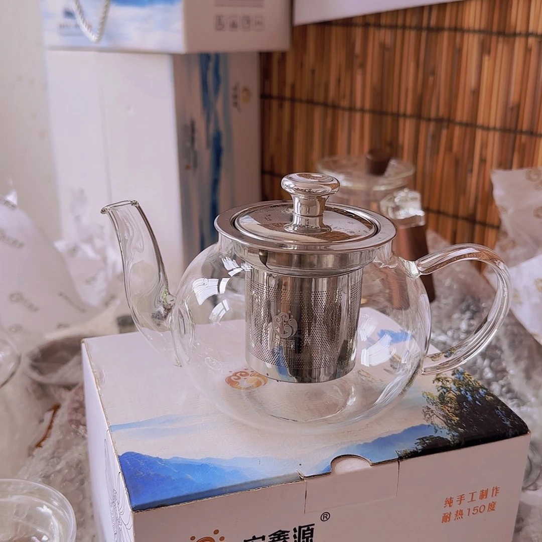 高硼硅玻璃茶水分离款瑕疵无标H058