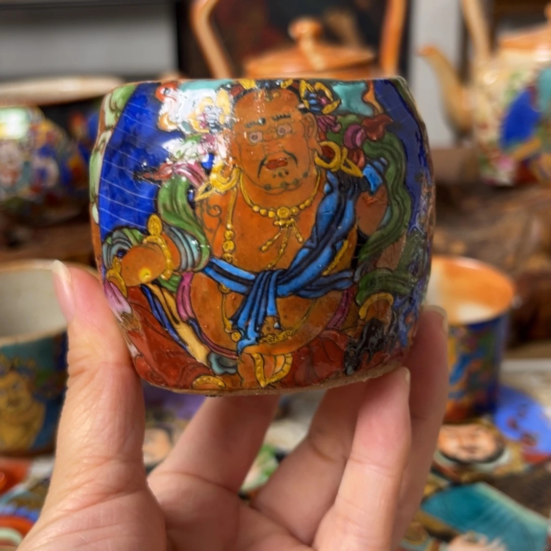 手工手绘黄财神推荐