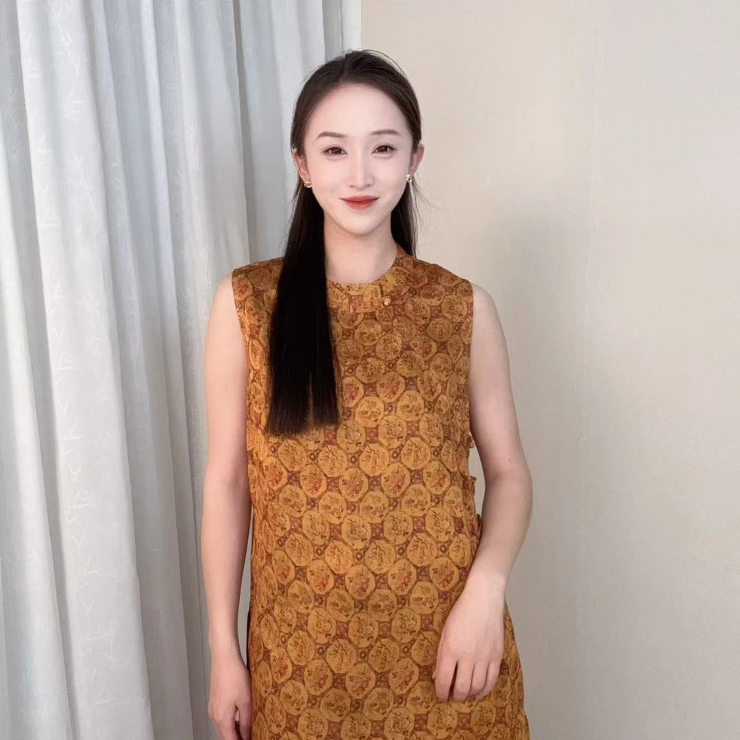 【唐韵】夏季奥黛款新中式国风短袖-HYZ