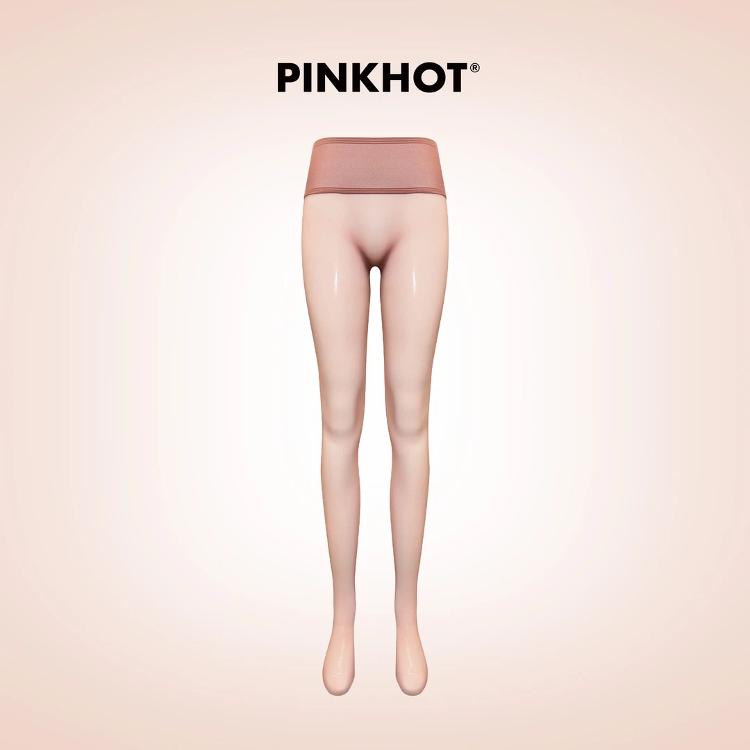 PinkHot王牌基础款 超薄1D性感高透丝袜豆粉色 2005658
