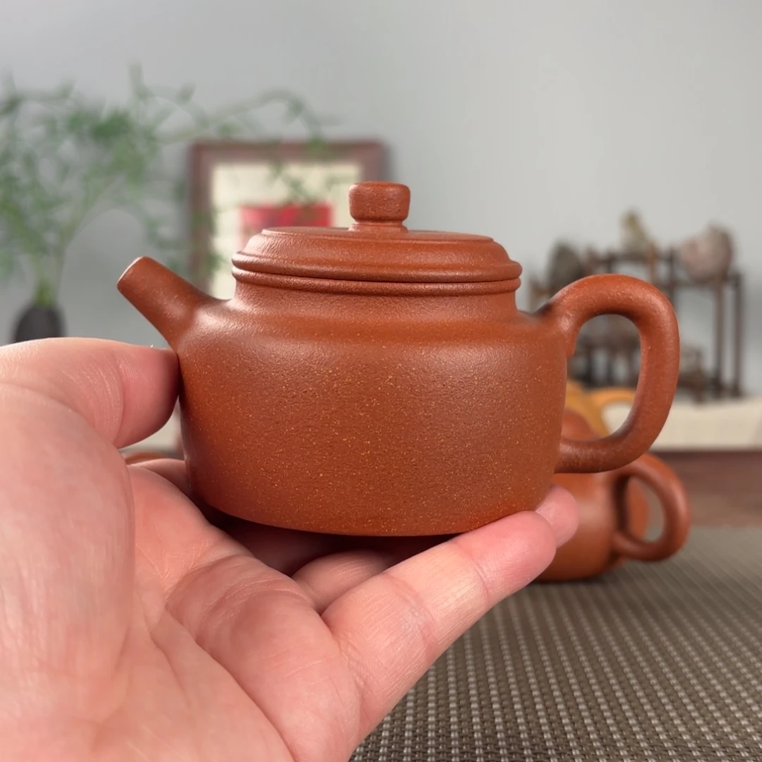 茶壶紫砂黄龙山原矿紫砂壶200