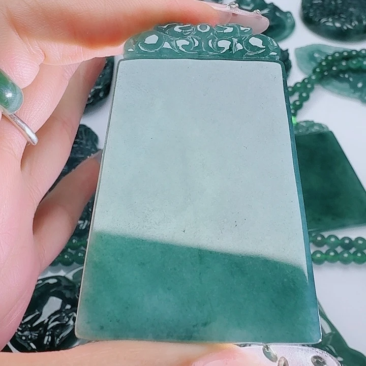 翡翠未镶嵌颈饰1111