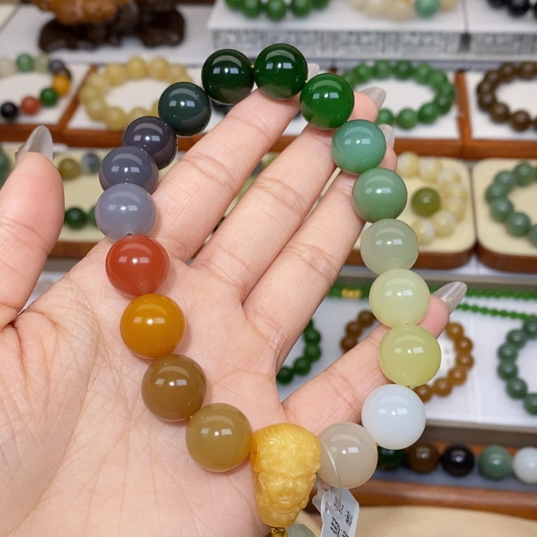 和田玉手串未镶嵌行**前定制款手串