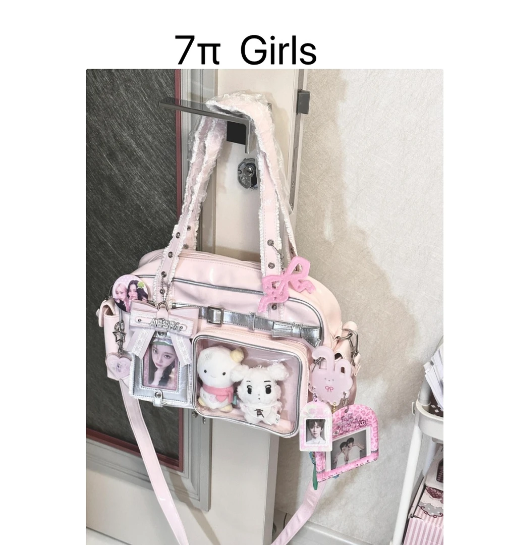 2025二次元追星演唱会学院JK二次元动漫斜挎包大容量痛包