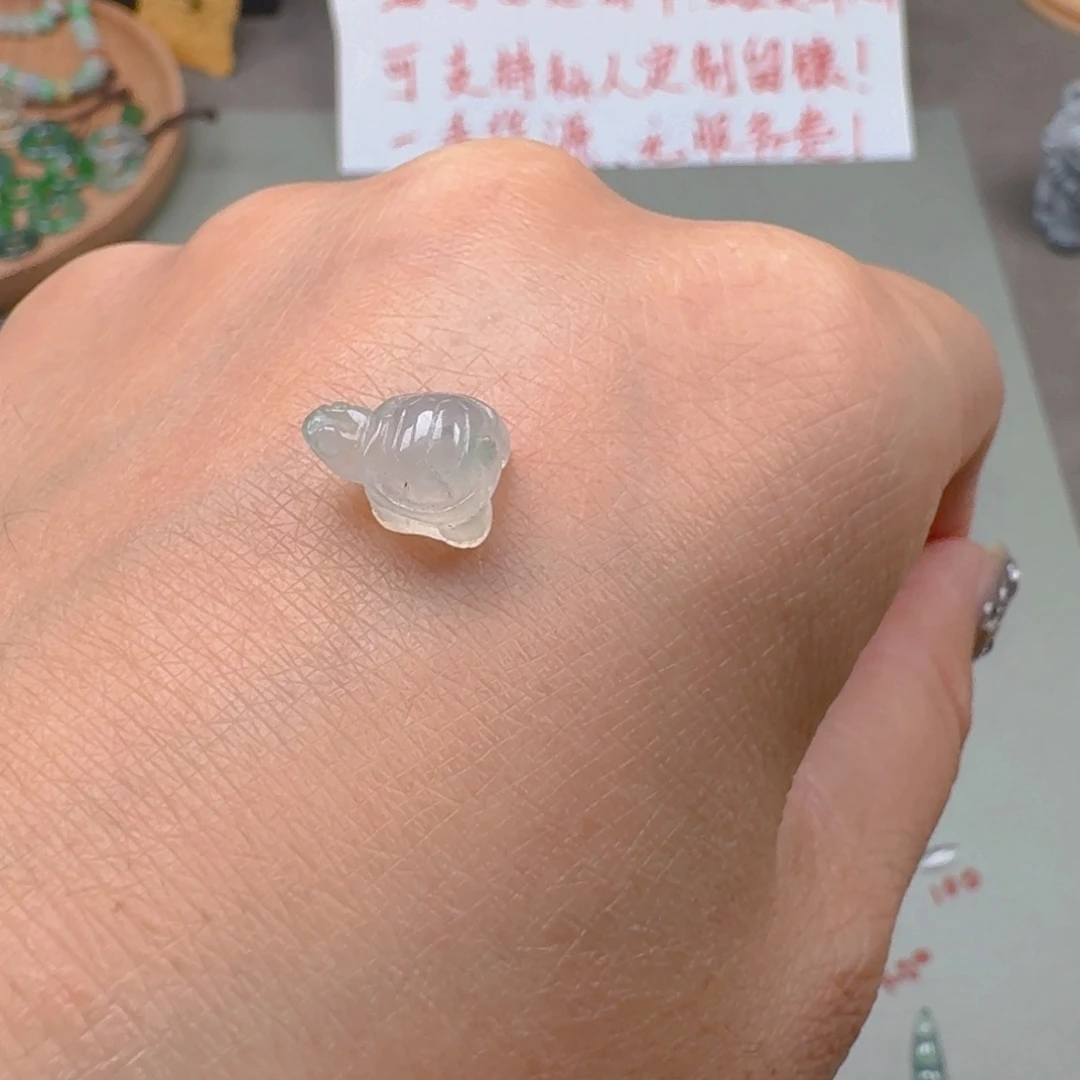 翡翠颈饰未镶嵌缅甸Ａ货翡翠