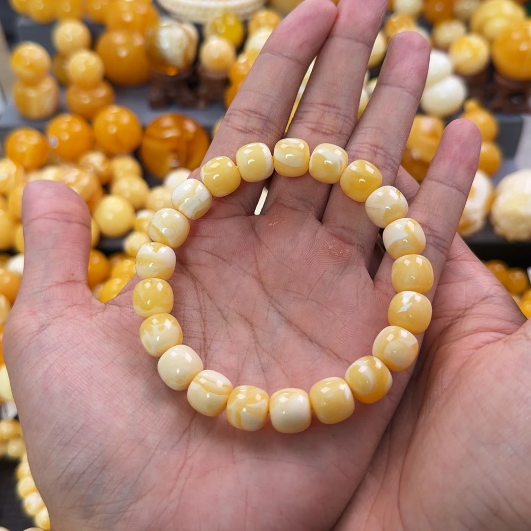 琥珀未镶嵌珠宝奇石11mm同料