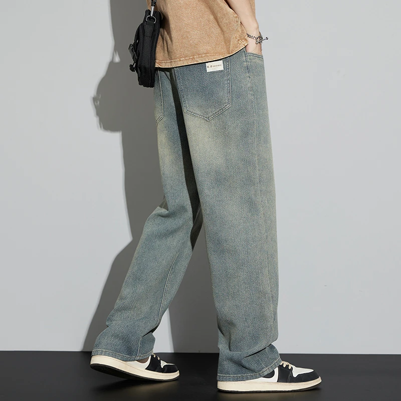男装牛仔裤百搭韩版潮流男士直筒休闲夏季薄款