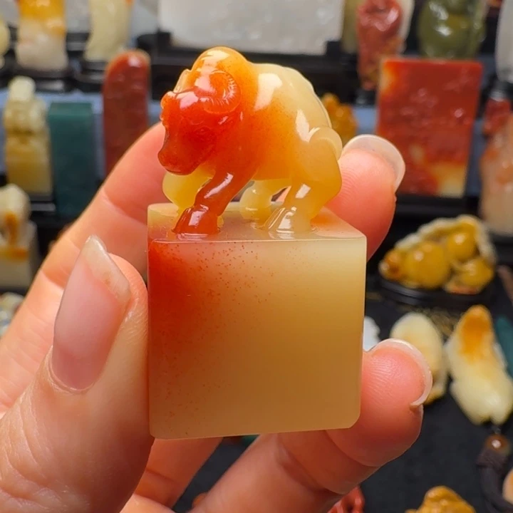 敢***先寿山石印石寿山石芙蓉