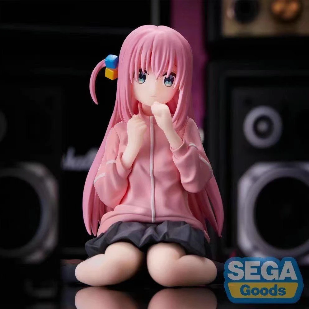 潮玩实惠波奇酱后藤孤独摇滚坐姿美少女机箱车载创意摆件手办yw