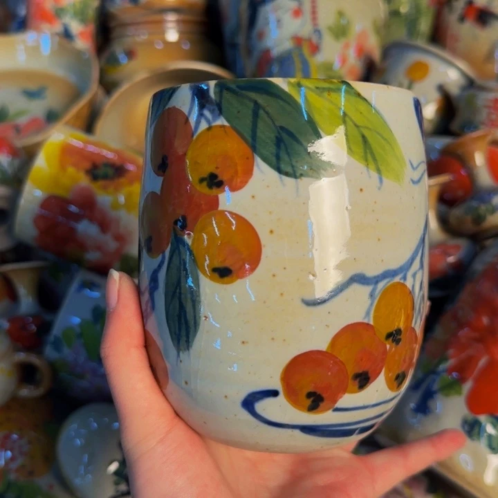 瓷片景德镇陶瓷手工手绘