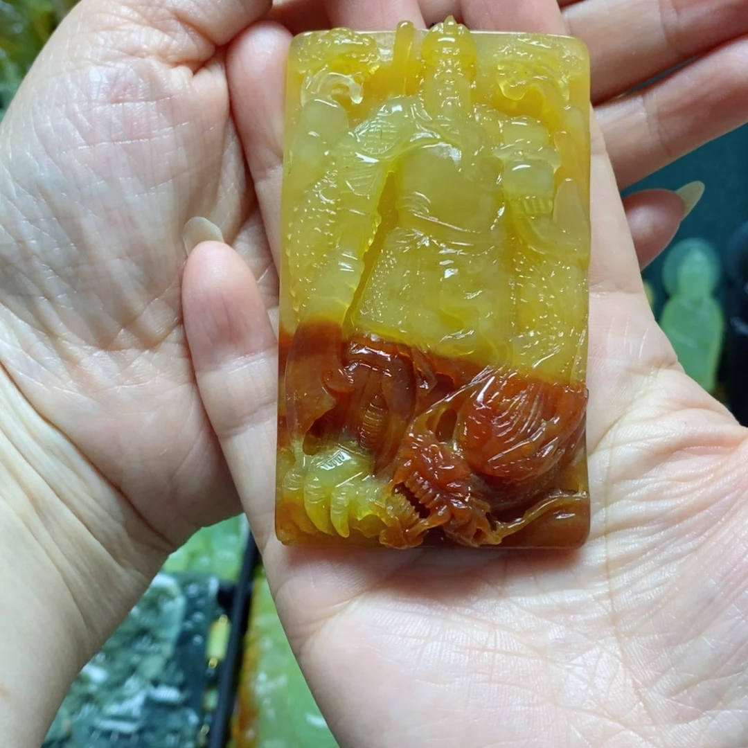 岫玉未镶嵌吊坠(赠链)终**悔