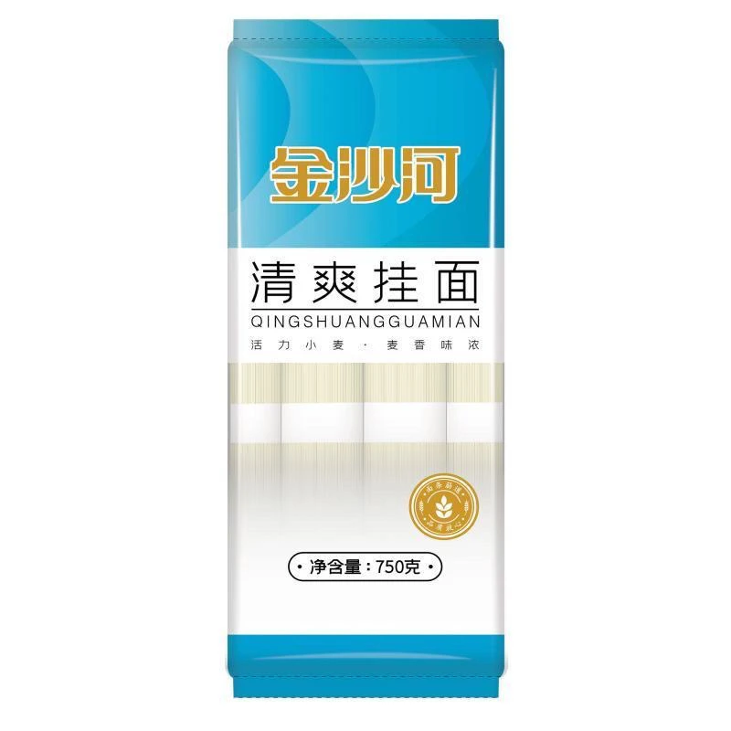 W金沙河鸡蛋挂面750g麦香味浓
