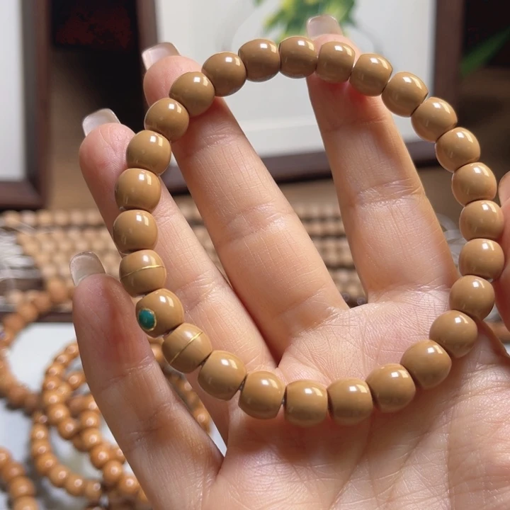 猴头核桃手串赵*镶嵌直切