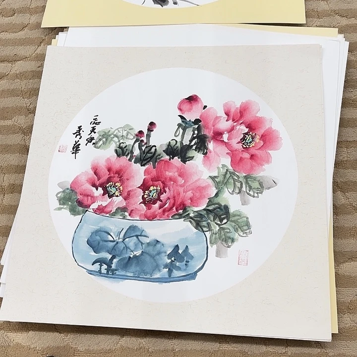 土***月国画花鸟等图案和50,50