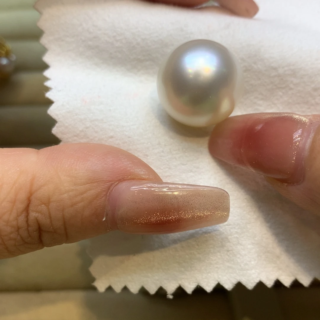 未镶嵌戒指海水珍珠