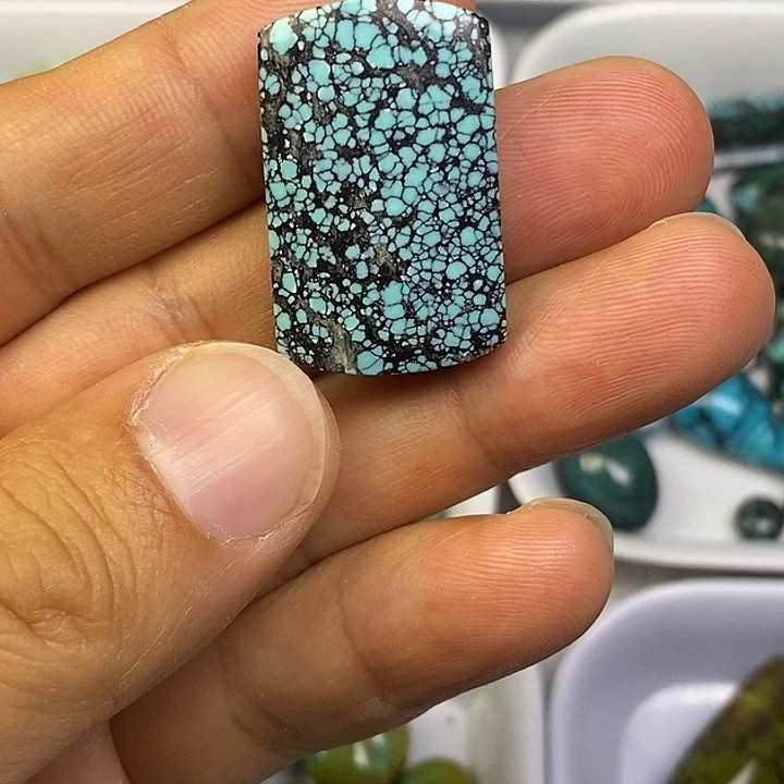 未镶嵌高瓷细网花无事牌