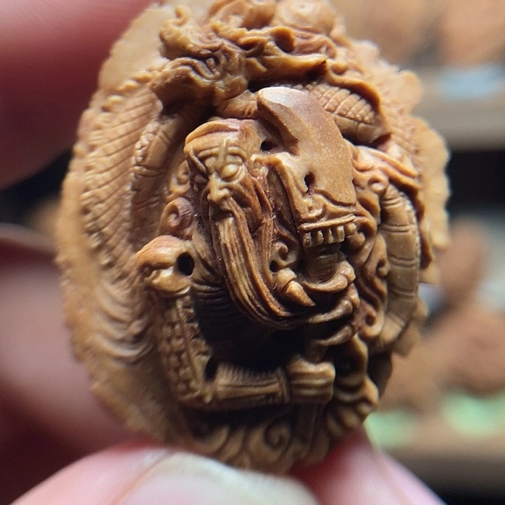纯手工浮雕关公二爷