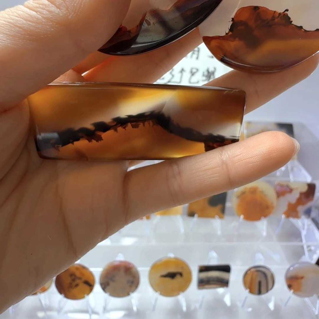 o***o玛瑙/玉髓吊坠(不含链)未镶嵌