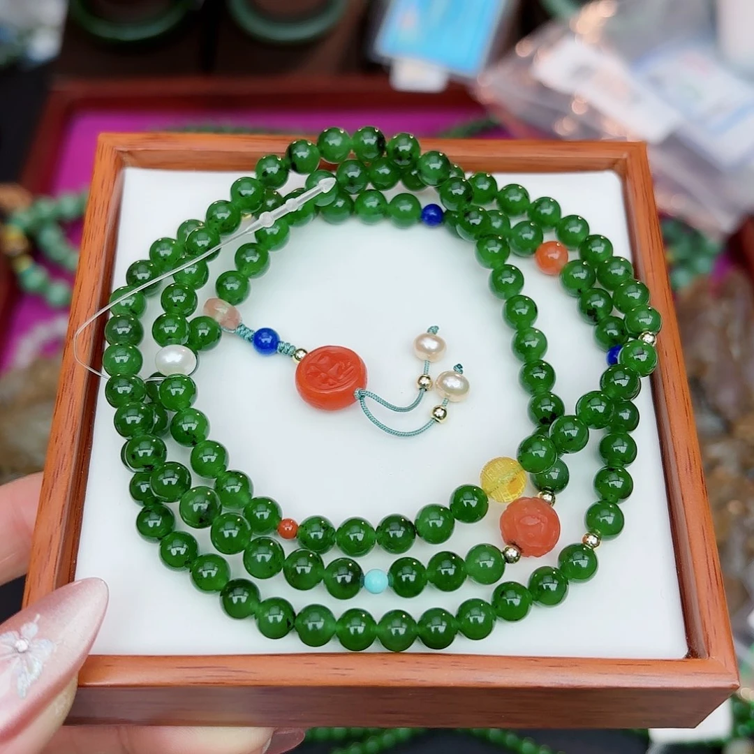 和田玉手链未镶嵌