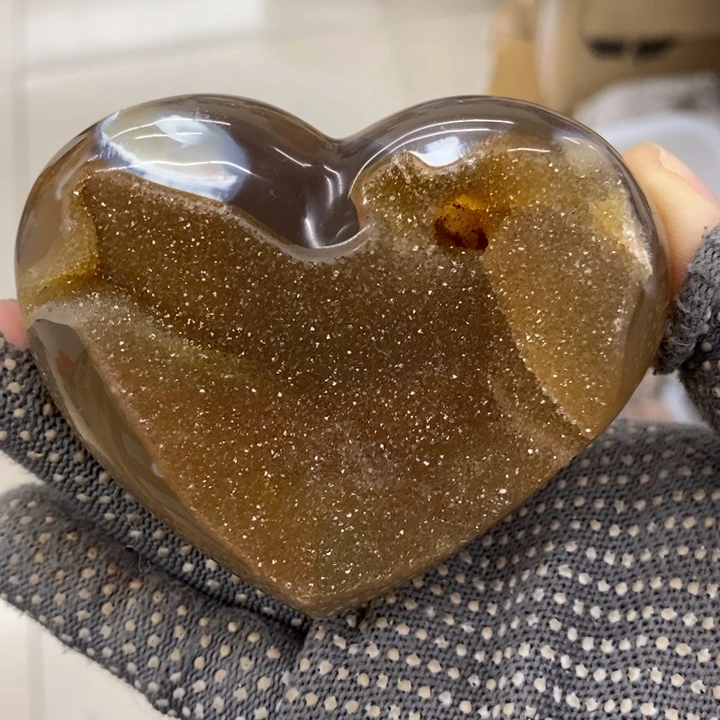 紫晶珠宝半成品未镶嵌