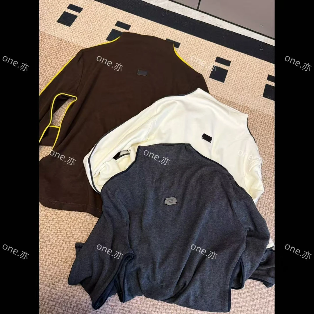 【一个亦】明线贴标打底上衣YF/7943