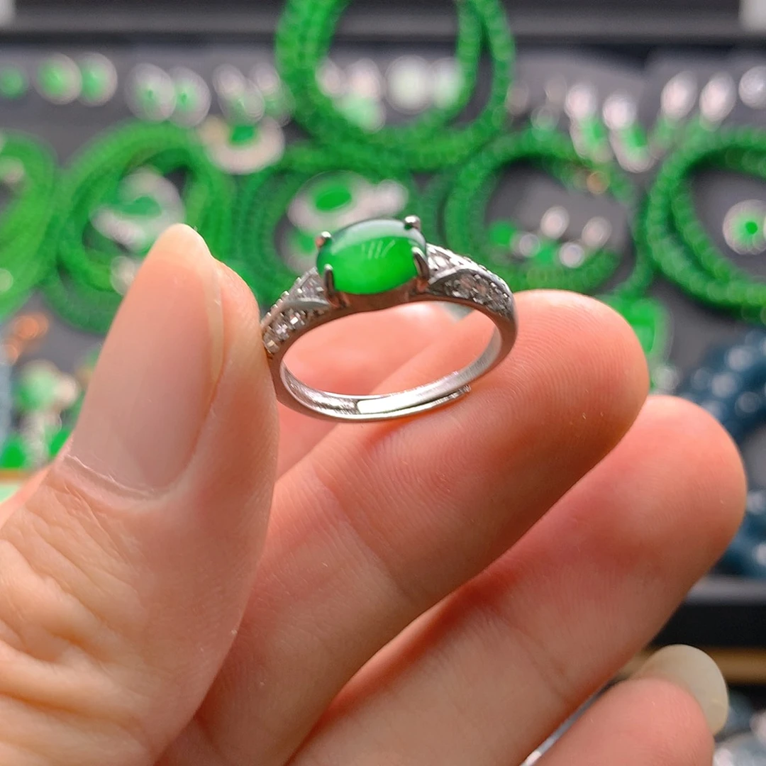 未镶嵌手链翡翠翡翠