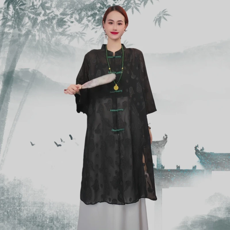 新中式女装国风设计款大码女装时尚潮流宽松上衣集合链接2