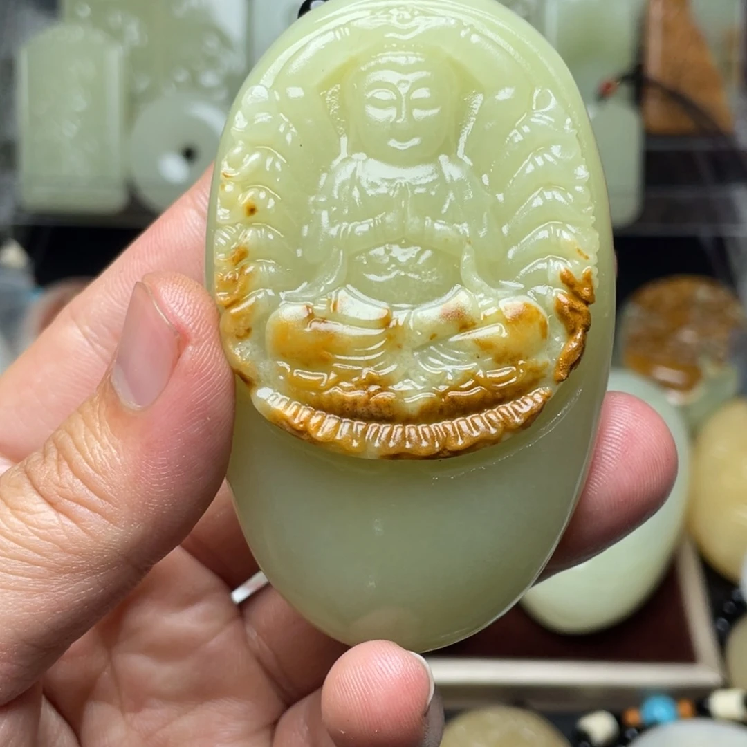 天然方解石玉材质