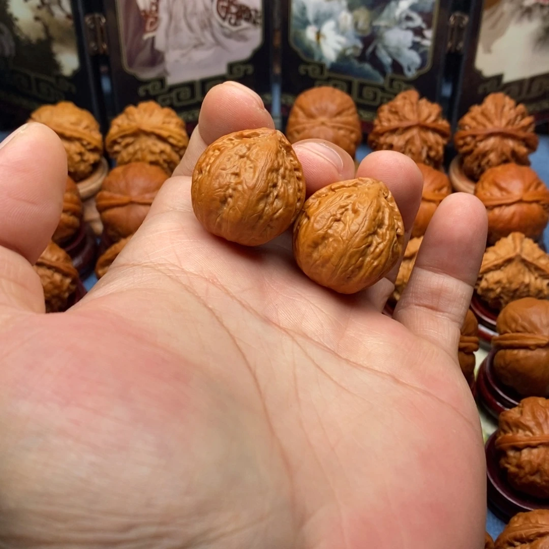 文玩核桃把件小粗筋