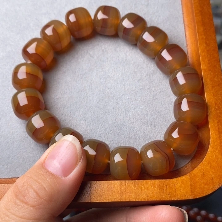 玛瑙/玉髓未镶嵌手链