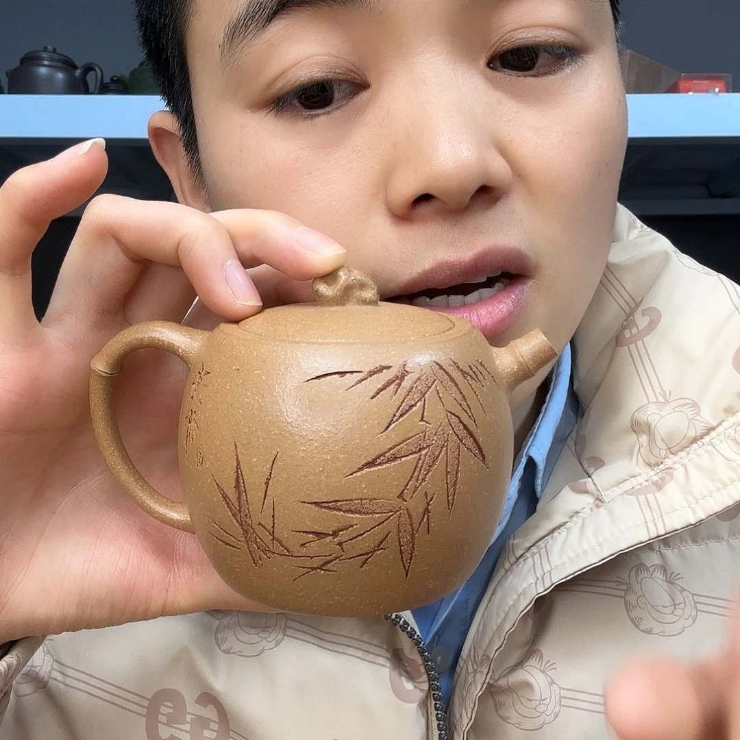 紫砂茶壶民间手艺人全手工制作