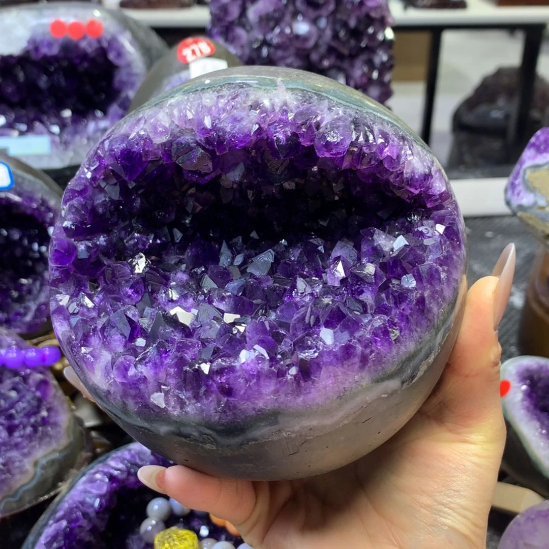 水晶摆件婷未镶嵌