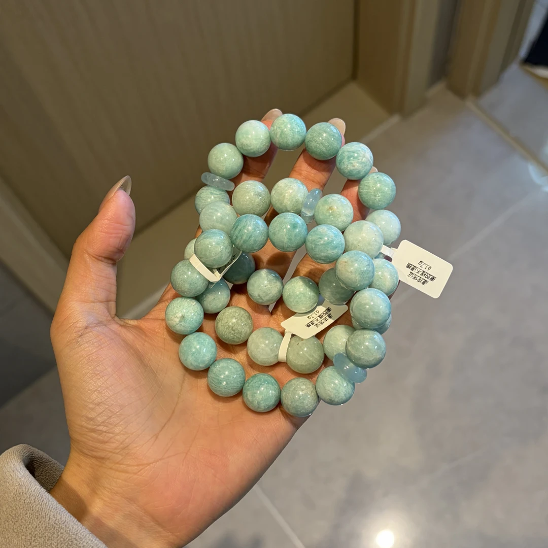 W50『许愿池』天河石手串单圈