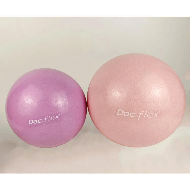 DOC.flex瑜伽小球普拉提球盆底肌瑞士球凯格尔训练健身球麦管球